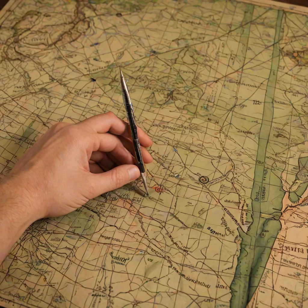 Jak obliczyć skalę mapy?