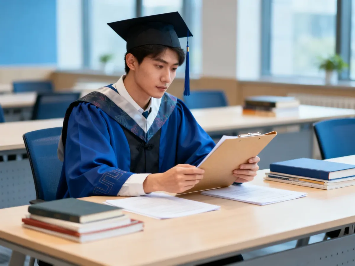 Absolwent analizujący możliwość zmiany kierunku studiów magisterskich